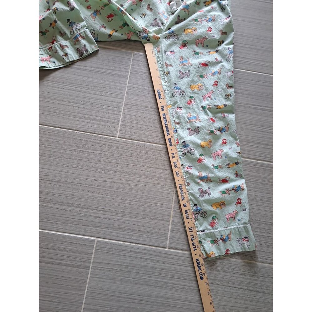 Cath Kidston Pets Party Print Brushed Cotton Pajama Bottoms Small Women's Dogs - Picture 10 of 11